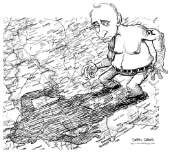 SHADOW OVER UKRAINE by Daryl Cagle