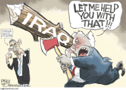 FOREIGN POLICY VISION  by Pat Bagley