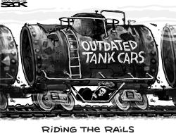 TROUBLESOME TANKS by Steve Sack