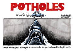 POTHOLES  by Jimmy Margulies