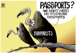 PASSPORTS AND TERRORISTS,  by Randy Bish