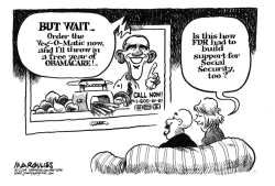 Selling Obamacare by Jimmy Margulies