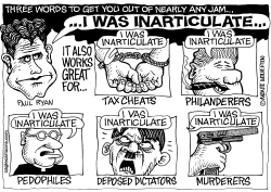 INARTICULATE PAUL RYAN by Monte Wolverton
