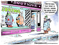 SPRING FASHIONS by Dave Granlund