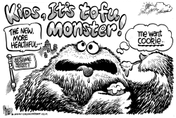 ITS TOFU MONSTER by Mike Lane
