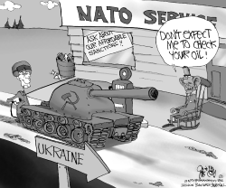 OBAMA NATO  PUTIN by Gary McCoy