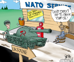 OBAMA NATO  PUTIN  by Gary McCoy