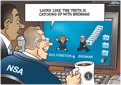 NSA SPIES ON CIA SPYING ON SENATE INTELLIGENCE COMMITTEE- by RJ Matson