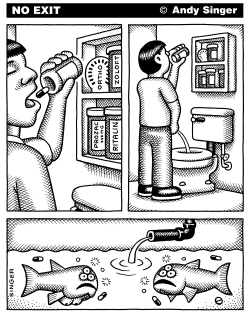 PHARMACEUTICALS IN WATER by Andy Singer