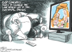 WILDERNESS PROTECTION by Pat Bagley
