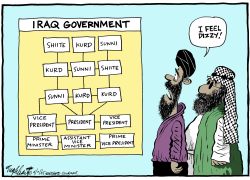 IRAQS NEW GOVERNMENT by Bob Englehart