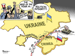 UKRAINE’S INTEGRITY by Paresh Nath