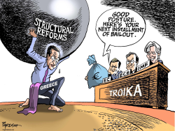 BAILING OUT GREECE by Paresh Nath