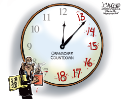 OBAMACARE COUNTDOWN  by John Cole