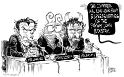 PAYDAY LOAN HEARINGS by Daryl Cagle