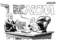 COLLEGE FOOTBALL PLAYERS CAN FORM UNIONS by Jimmy Margulies