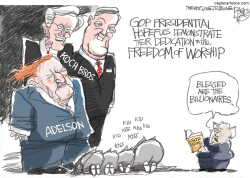 BLESSED BILLIONAIRES  by Pat Bagley
