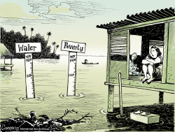 CLIMATE CHANGE AFFECTS THE POOR by Patrick Chappatte