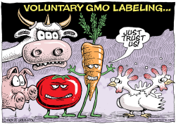 VOLUNTARY GMO LABELING by Monte Wolverton