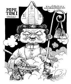 POPE TOM by Sandy Huffaker