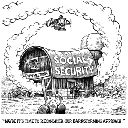 BARNSTORMING SOCIAL SECURITY by R.J. Matson