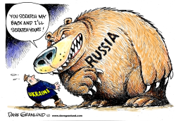 RUSSIA AND UKRAINE by Dave Granlund