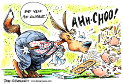 BAD YEAR FOR ALLERGIES by Dave Granlund