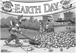 EARTH DAY CLEANUP by R.J. Matson