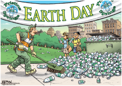 EARTH DAY CLEANUP- by R.J. Matson