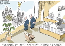 LOCAL ATHEIST CONVENTION IN UTAH  by Pat Bagley