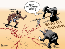 SOUTH SUDAN CONFLICT by Paresh Nath
