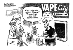 E-CIGARETTE FLAVORS by Jimmy Margulies