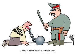 WORLD PRESS FREEDOM DAY by Arend Van Dam