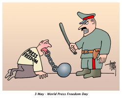 WORLD PRESS FREEDOM DAY by Arend Van Dam