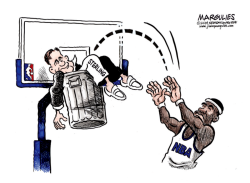 NBA BANS DONALD STERLING  by Jimmy Margulies