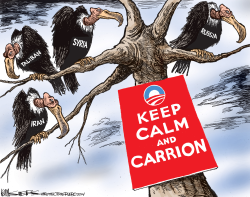 KEEP CALM AND CARRION by Kevin Siers