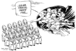 GOD PICKS A NEW POPE by Daryl Cagle