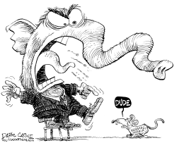 BENGHAZI COVER-UP RAT by Daryl Cagle