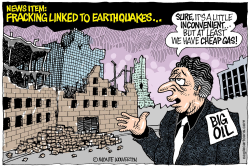 FRACKING AND EARTHQUAKES  by Monte Wolverton