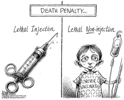 VACCINATIONS by Adam Zyglis
