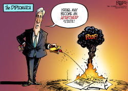 THE DIPLOMATCH  by Nate Beeler