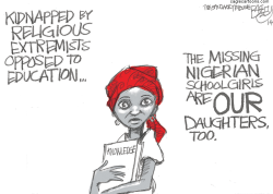 KIDNAPPED NIGERIAN GIRLS  by Pat Bagley