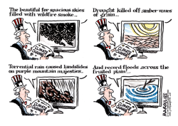 CLIMATE CHANGE IN THE U S COLOR by Jimmy Margulies