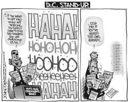 STAND-UP ROUTINES BW by John Cole