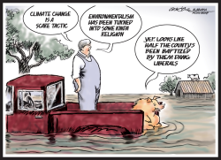 CLIMATE CHANGE DENIAL by J.D. Crowe
