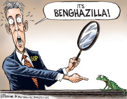BENGHAZILLA by Kevin Siers
