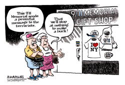 9/11 MEMORIAL GIFT SHOP  by Jimmy Margulies