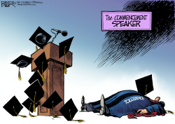 CAMPUS INTOLERANCE  by Nate Beeler