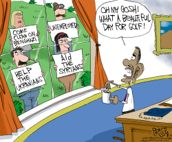 OBAMA'S VIEW  by Gary McCoy