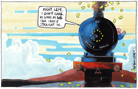 EU ELECTIONS AND CONTINUING GRAVY TRAIN by Iain Green